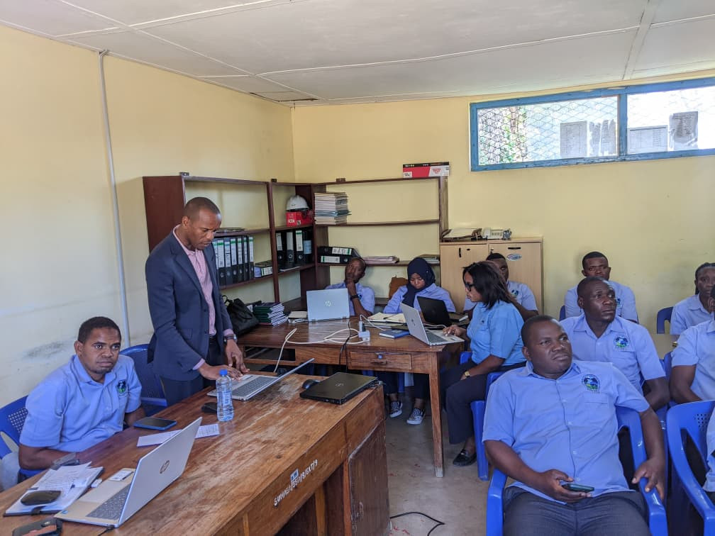 WATUMISHI WA SUWASA WASHIRIKI MAFUNZO YA MFUMO WA UTENDAJI KAZI KIDIJITALI WA e-OFFICE (OFISI YA KIELETRONIKI)